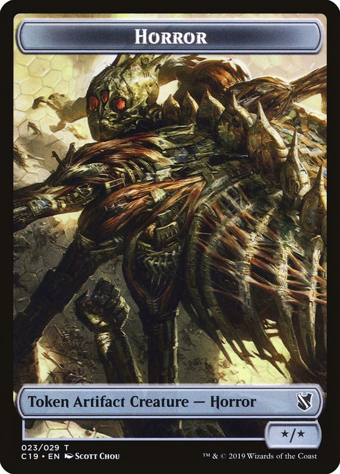 Horror [Commander 2019 Tokens] | Devastation Store