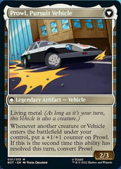 Prowl, Stoic Strategist // Prowl, Pursuit Vehicle [Transformers] | Devastation Store