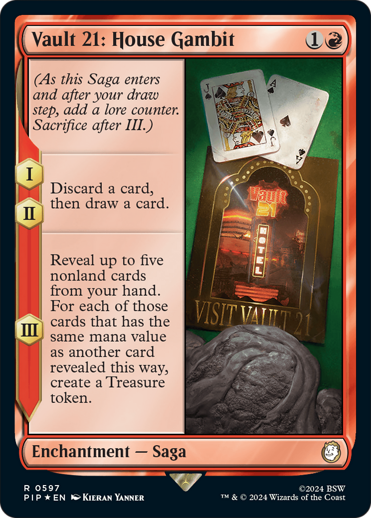 Vault 21: House Gambit (Surge Foil) [Fallout] | Devastation Store