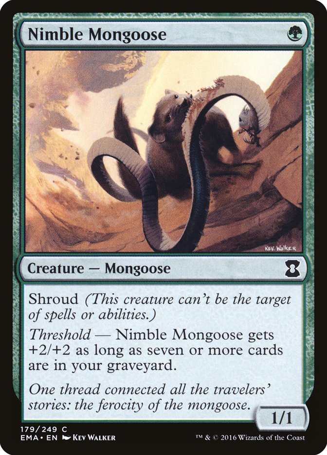 Nimble Mongoose [Eternal Masters] - Devastation Store | Devastation Store