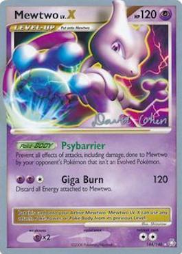 Mewtwo LV.X (144/146) (Stallgon - David Cohen) [World Championships 2009] | Devastation Store