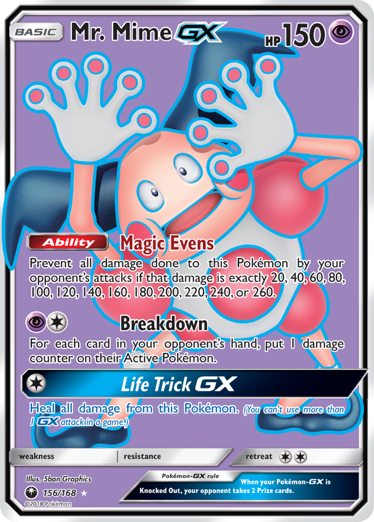 Mr. Mime GX (156/168) [Sun & Moon: Celestial Storm] | Devastation Store