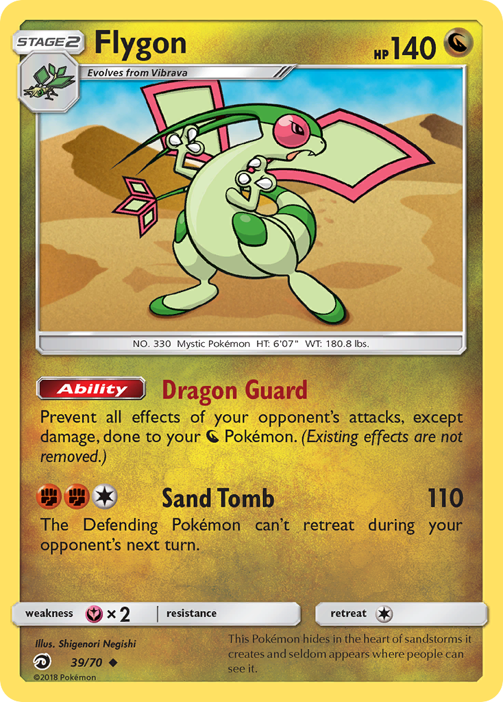 Flygon (39/70) [Sun & Moon: Dragon Majesty] | Devastation Store