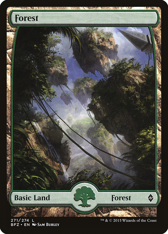 Forest (271) [Battle for Zendikar] - Devastation Store | Devastation Store