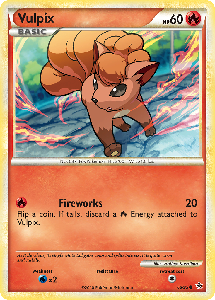 Vulpix (68/95) [HeartGold & SoulSilver: Unleashed] | Devastation Store