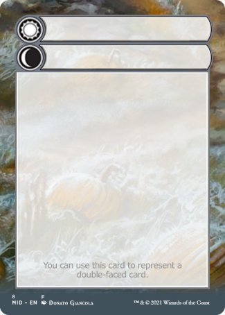 Helper Card (8/9) [Innistrad: Midnight Hunt Tokens] | Devastation Store