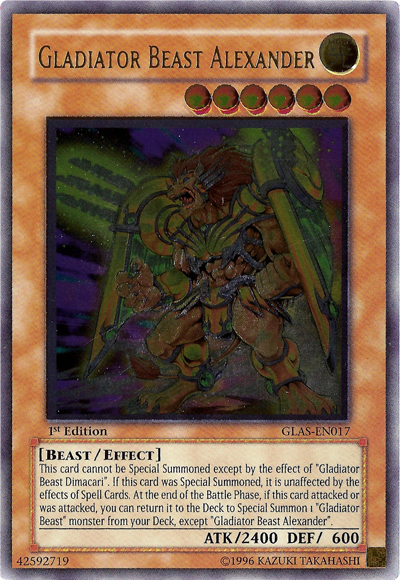 Gladiator Beast Alexander [GLAS-EN017] Ultimate Rare | Devastation Store