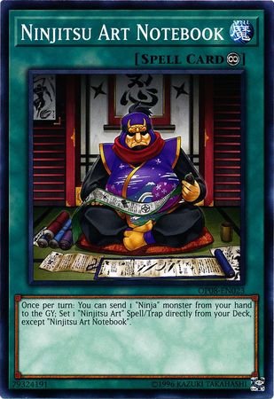 Ninjitsu Art Notebook [OP08-EN023] Common | Devastation Store