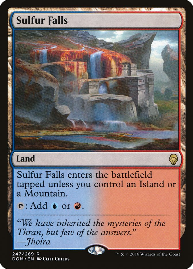 Sulfur Falls [Dominaria] - Devastation Store | Devastation Store