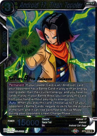 Android 17, Titan Toppler [BT9-056] | Devastation Store