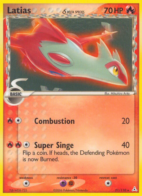 Latias (21/110) (Theme Deck Exclusive) [EX: Holon Phantoms] | Devastation Store