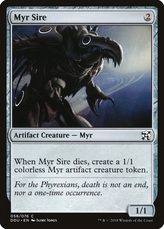 Myr Sire [Duel Decks: Elves vs. Inventors] | Devastation Store