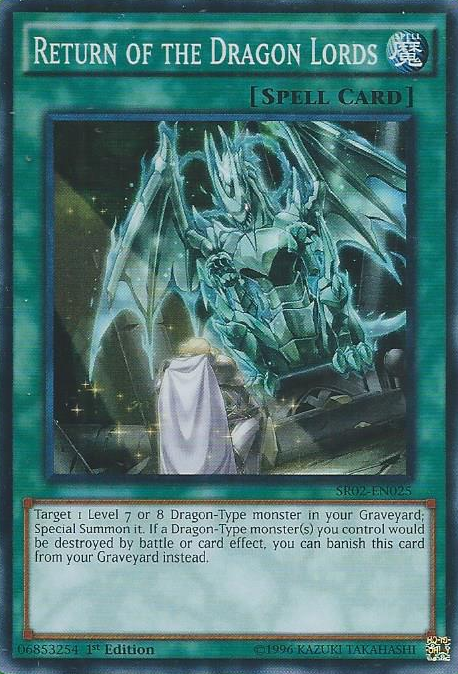 Return of the Dragon Lords [SR02-EN025] Super Rare | Devastation Store