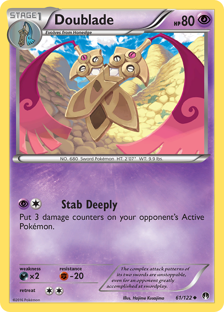 Doublade (61/122) [XY: BREAKpoint] | Devastation Store