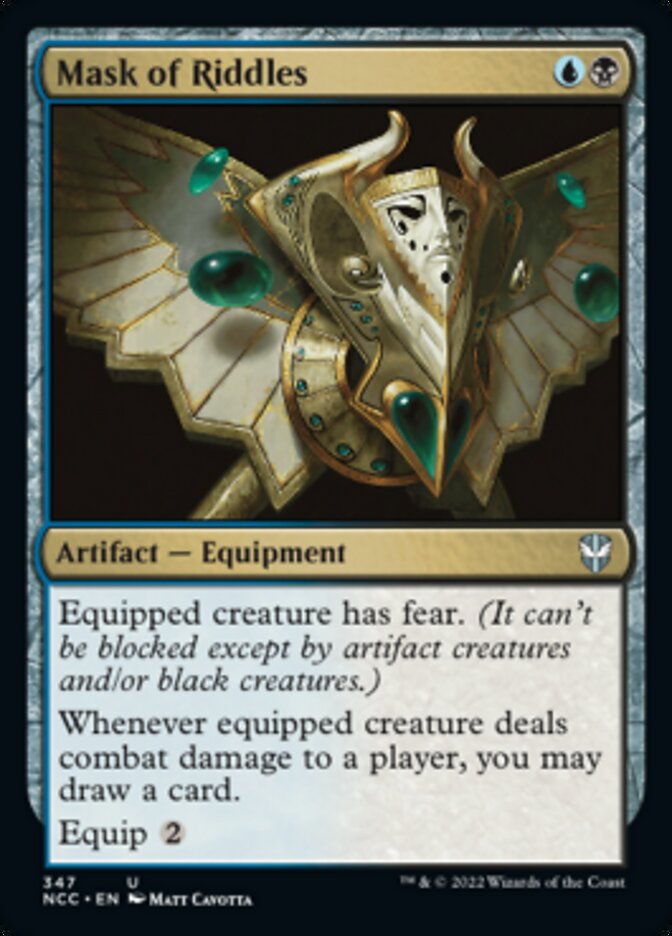 Mask of Riddles [Streets of New Capenna Commander] | Devastation Store