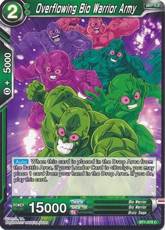 Overflowing Bio Warrior Army [BT1-078] | Devastation Store
