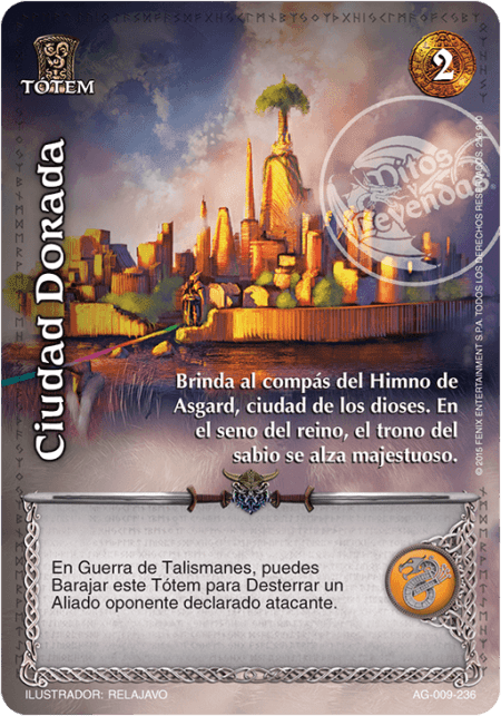 (AG-009-236) Ciudad Dorada – Mega Real - Devastation Store | Devastation Store