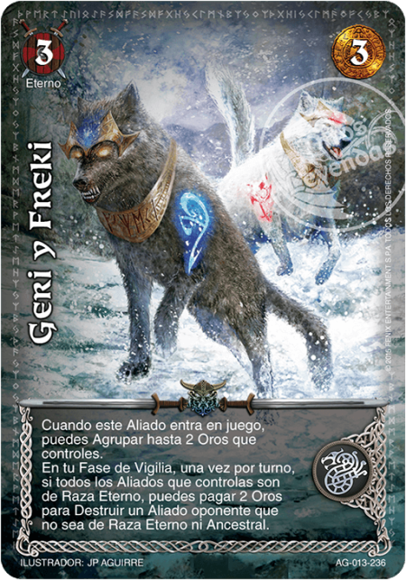 (AG-013-236) Geri y Freki – Milenaria - Devastation Store | Devastation Store
