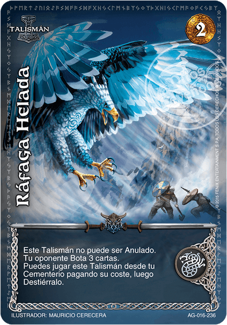 (AG-016-236) Ráfaga Helada – Milenaria - Devastation Store | Devastation Store