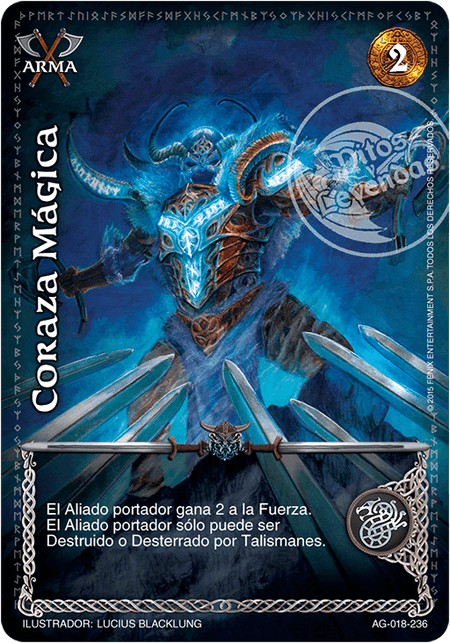 (AG-018-236) Coraza Mágica – Milenaria - Devastation Store | Devastation Store