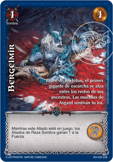 (AG-020-236) Bergelmir – Real - Devastation Store | Devastation Store