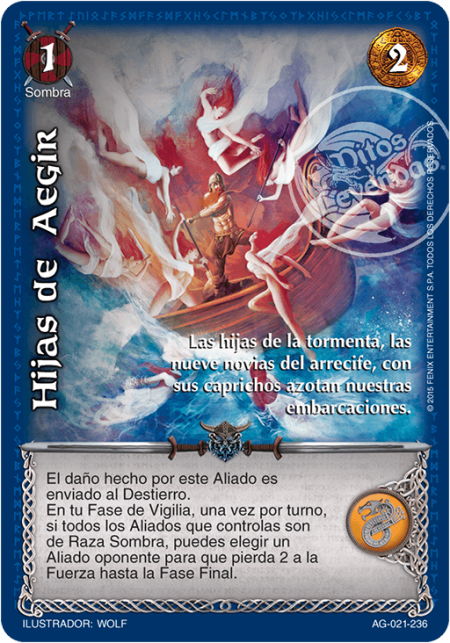 (AG-021-236) Hijas de Aegir – Real - Devastation Store | Devastation Store