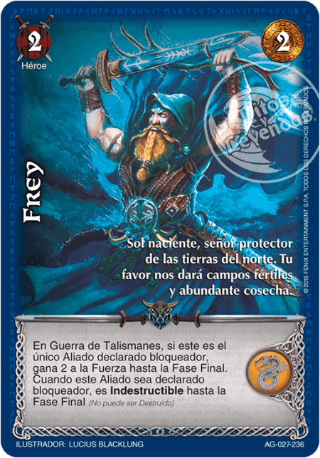 (AG-027-236) Frey – Real - Devastation Store | Devastation Store