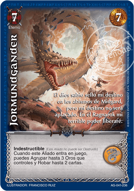 (AG-041-236) Jormundgander – Real - Devastation Store | Devastation Store