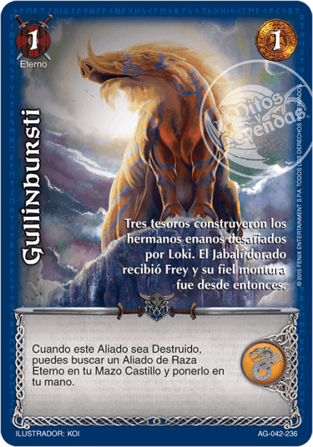 (AG-042-236) Gullinbursti – Real - Devastation Store | Devastation Store