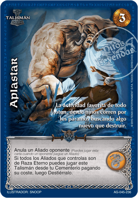 (AG-045-236) Aplastar – Real - Devastation Store | Devastation Store