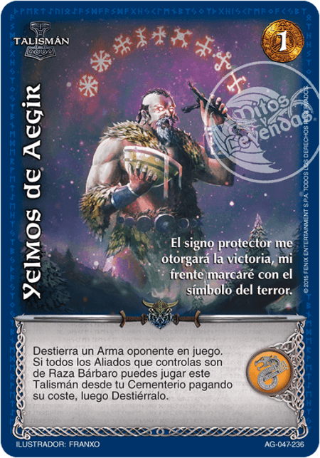 (AG-047-236) Yelmos de Aegir – Real - Devastation Store | Devastation Store