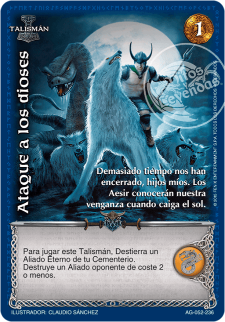 (AG-052-236) Ataque a los dioses – Real - Devastation Store | Devastation Store