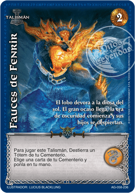 (AG-058-236) Fauces de Fenrir – Real - Devastation Store | Devastation Store