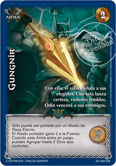 (AG-062-236) Gungnir – Real - Devastation Store | Devastation Store