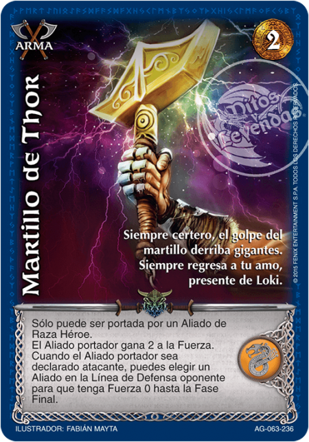 (AG-063-236) Martillo de Thor – Real - Devastation Store | Devastation Store