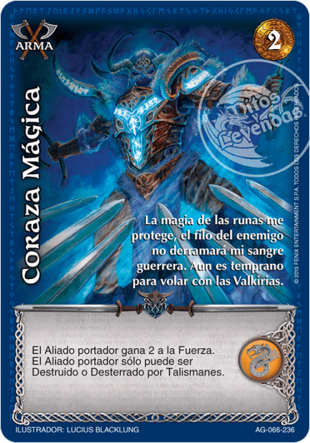 (AG-066-236) Coraza Mágica – Real - Devastation Store | Devastation Store