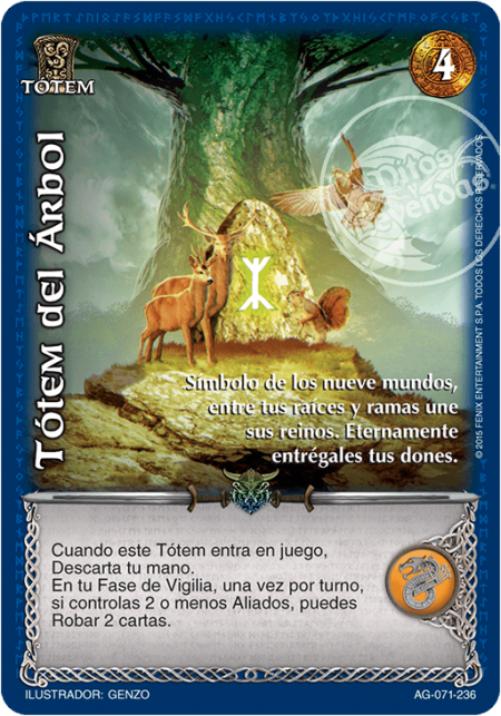 (AG-071-236) Tótem del Árbol – Real - Devastation Store | Devastation Store