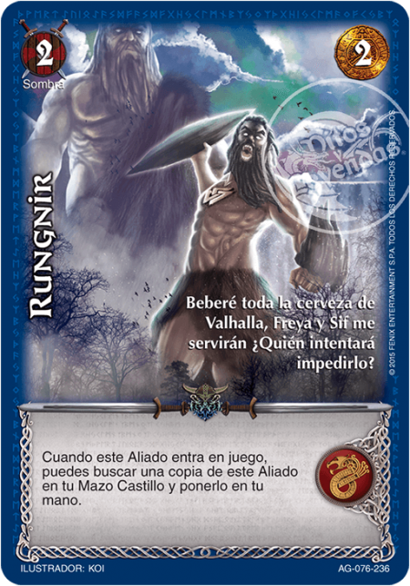 (AG-076-236) Rungnir – Cortesano - Devastation Store | Devastation Store