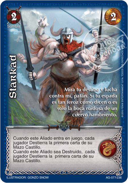 (AG-077-236) Starkad – Cortesano - Devastation Store | Devastation Store