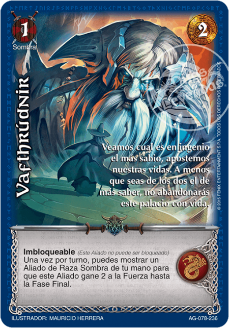 (AG-078-236) Vafthrúdnir – Cortesano - Devastation Store | Devastation Store