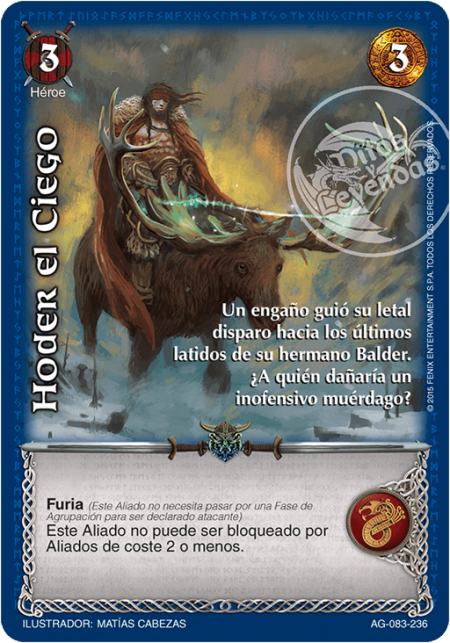 (AG-083-236) Hoder el Ciego – Cortesano - Devastation Store | Devastation Store