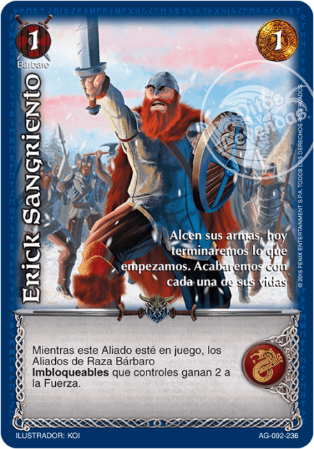 (AG-092-236) Erick Sangriento – Cortesano - Devastation Store | Devastation Store