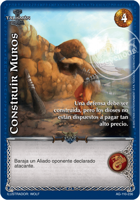 (AG-110-236) Construir Muros – Cortesano - Devastation Store | Devastation Store