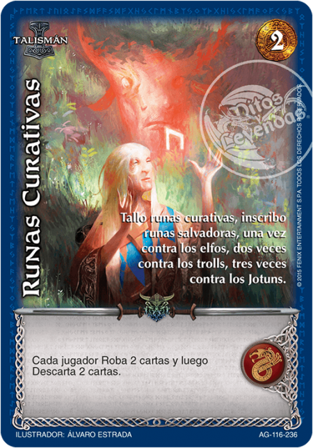(AG-116-236) Runas Curativas – Cortesano - Devastation Store | Devastation Store