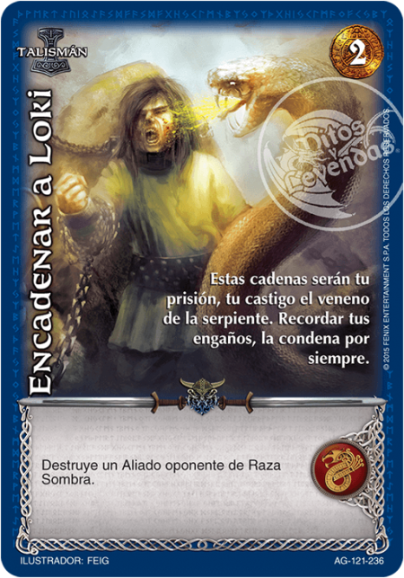 (AG-121-236) Encadenar a Loki – Cortesano - Devastation Store | Devastation Store