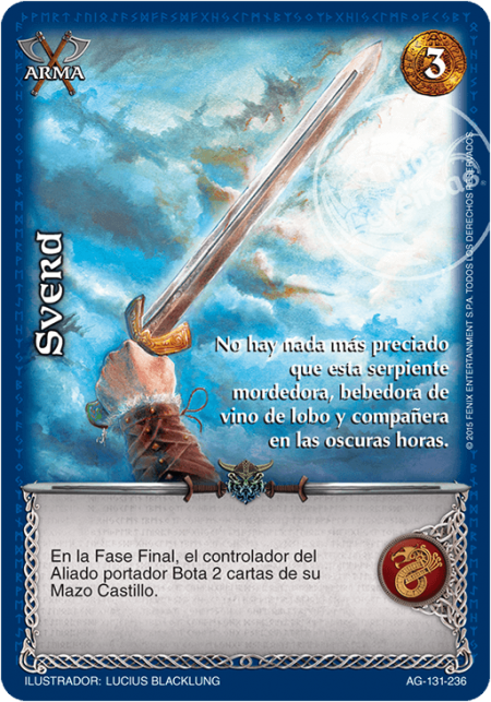 (AG-131-236) Sverd – Cortesano - Devastation Store | Devastation Store