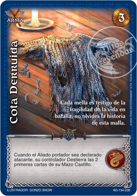 (AG-134-236) Cota Derruida – Cortesano - Devastation Store | Devastation Store