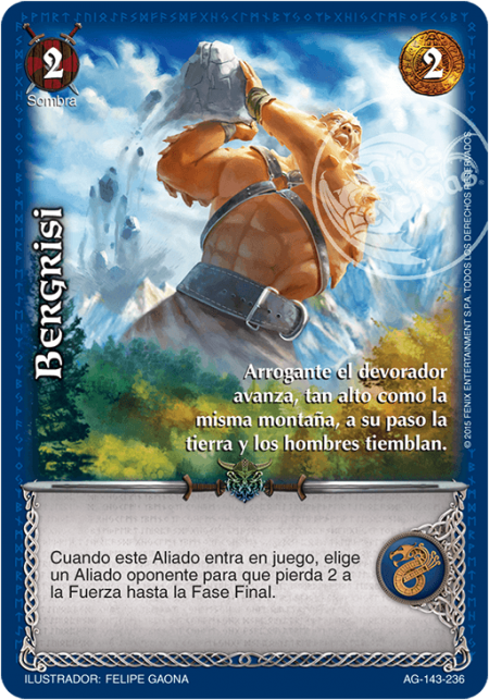 (AG-143-236) Bergrisi – Vasallo - Devastation Store | Devastation Store