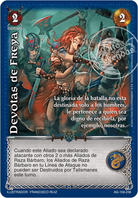 (AG-159-236) Devotas de Freya – Vasallo - Devastation Store | Devastation Store
