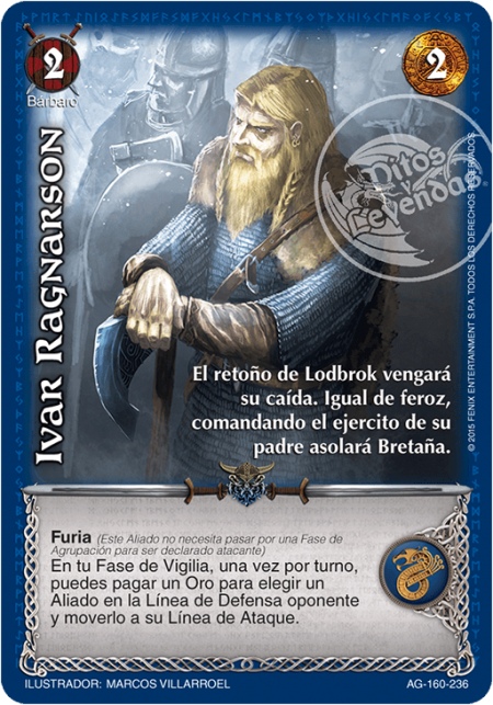 (AG-160-236) Ivar Ragnarson – Vasallo - Devastation Store | Devastation Store